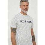 Bombažna kratka majica Tommy Hilfiger moški, bela barva - bela. Kratka majica iz kolekcije Tommy Hilfiger, izdelana iz tanke, elastične pletenine. Model iz izjemno udobne bombažne tkanine.
