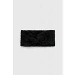 Answear Lab črna barva - črna. Trak iz kolekcije Answear Lab. Model izdelan iz enobarvnega materiala.