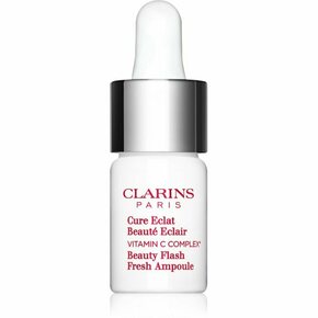 Clarins Nega za posvetlitev kože z vitaminom C ( Beauty Flash Fresh Ampoule) 8 ml