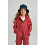 Otroška jakna Reima Turvaisa rdeča barva - rdeča. Otroška jakna iz kolekcije Reima. Prehoden model, izdelan izjemno trpežnega materiala.