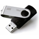 GOODRAM Flash disk 16 GB UTS2, USB 2.0, črn
