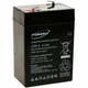 POWERY Powery rezervni Akumulator 6V 6Ah nadomešča Panasonic LC-R064R5P original