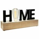 NEW Okrasna Figura Atmosphera 'Home' Luč LED (34 x 16 x 8 cm)