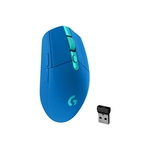 Speed G305 gaming miška, optični, brezžičen, 12000 dpi, 1ms, 1000 Hz, modri