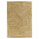 Oker rumena volnena preproga 120x170 cm Reef – Asiatic Carpets