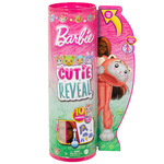 Barbie Cutie Reveal v kostýme - mačiatko červenom kostýme pandy