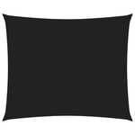 shumee Pravokotna vrtna jadra Oxford Cloth 3,5x4,5 m Črna