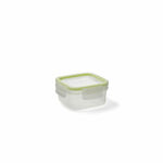 NEW Hermetična Škatla za Malico Quid Greenery 300 ml Prozorno Plastika (Pack 4x)
