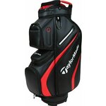 TaylorMade Deluxe Cart Bag Black/Red Golf torba Cart Bag