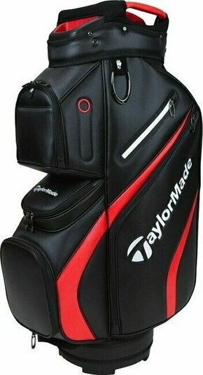 TaylorMade Deluxe Cart Bag Black/Red Golf torba Cart Bag