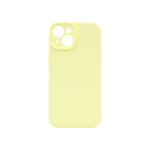 Silikonski ovitek (liquid silicone) za Apple iPhone 14 Plus, Soft, pastelno rumena