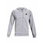 Under Armour Pulover UA Rival Fleece FZ Hoodie-GRY S