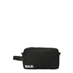 Kozmetična torbica BALR črna barva - črna. Toaletna torbica iz kolekcije BALR. Model izdelan iz tekstilnega materiala.