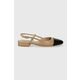 Usnjene balerinke Steve Madden Belinda bež barva, SM11002823 - bež. Balerinke iz kolekcije Steve Madden, izdelane iz naravnega usnja. Model z mehkim, oblikovanim vložkom zagotavlja udobje.