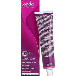 Londa Professional Permanent Colour Extra Rich Cream barva za lase za barvane lase za vse vrste las 60 ml odtenek 7/43