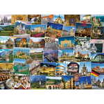 WEBHIDDENBRAND EUROGRAPHICS World Traveler Puzzle - Nemčija 1000 kosov
