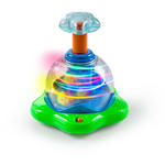 BRIGHT STARTS Glasbena igračka za luči Press &amp; Glow Spinner 6m +
