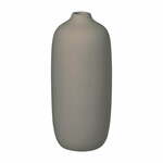 Siva keramična vaza Blomus Ceola, višina 18 cm