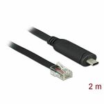 Delock Adapter USB 2.0 Type-C moški &gt; 1 x Serial RS-232 RJ45 moški 2,0 m