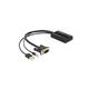 Delock VGA/HDMI (z avdio funkcijo) pretvornik
