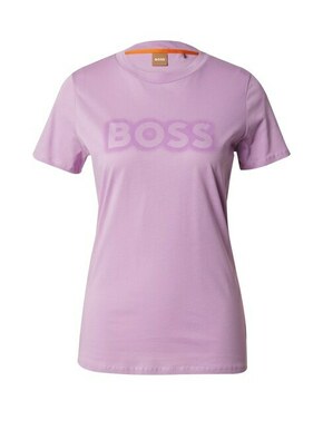Bombažna kratka majica Boss Orange roza barva - roza. Kratka majica iz kolekcije Boss Orange