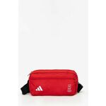 Torbica za okoli pasu adidas Performance Olympic rdeča barva, JF1019 - rdeča. Pasna torbica iz kolekcije adidas Performance. Model narejen iz trpežnega materiala.