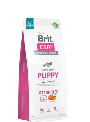 Krma Brit Care Dog Grain-free Puppy Salmon 3 kg