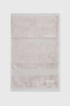 Bombažna brisača BOSS 40 x 60 cm - siva. Brisača iz kolekcije BOSS. Model izdelan iz tekstilnega materiala.