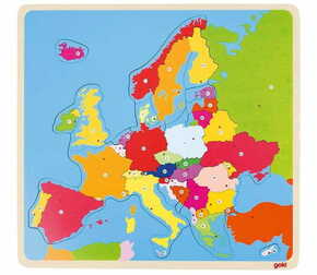 Goki sestavljanka na deski – Evropa