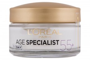 Loreal Paris dnevna krema za ponovno učvrstitev kože Age Specialist Anti-wrinkle 55+