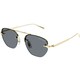 Mont Blanc MB0404S 001 ONE SIZE (52) Zlata/Siva
