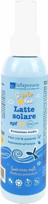 "La Saponaria Osolebio mleko za sončenje ZF 20 - 125 ml"