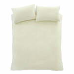 Kremno bela enojna bouclé posteljnina 135x200 cm Cosy – Catherine Lansfield