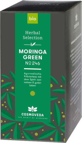 Cosmoveda Bio zeleni čaj Moringa - 17 vreč