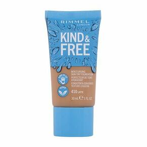 Rimmel London Kind &amp; Free Moisturising Skin Tint Foundation puder 30 ml odtenek 410 Latte