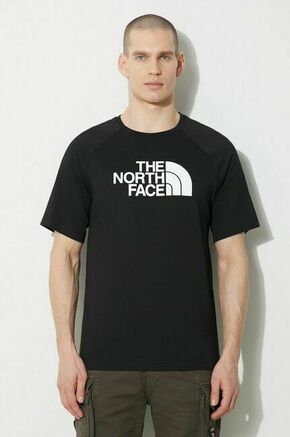 Bombažna kratka majica The North Face M S/S Raglan Easy Tee moška