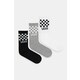 Vans Classic Check Crew 3-Pack White/ Black/ Grey XL