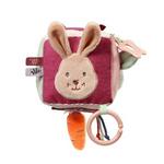 BABYONO Senzorična kocka Rabbit Karo 0m+