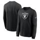 Las Vegas Raiders Nike Essential Cotton LS Logo majica, velikost S
