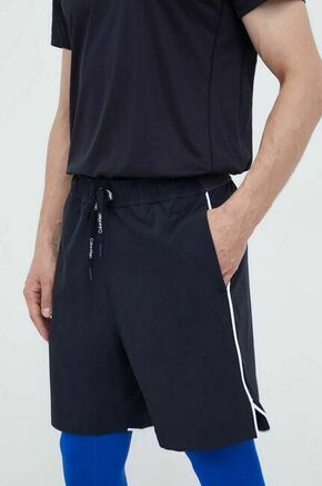 Kratke hlače za vadbo Calvin Klein Performance črna barva - črna. Kratke hlače za vadbo iz kolekcije Calvin Klein Performance. Model izdelan iz vodoodpornega materiala.