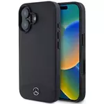 Ovitek Mercedes MEHCP16MARMBK iPhone 16 Plus 6.7" black hardcase Leather Urban (MEHCP16MARMBK)