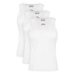 Kappa Komplet topov﻿ Logo Myrta 38277KW Bela Regular Fit