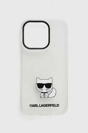 Karl Lagerfeld Ovitek za Apple iPhone 14 Pro – Choupette Body