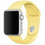 4wrist Silicone band for Apple Watch - Yellow 42/44 mm - S/M