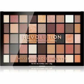 Makeup Revolution Maxi Reloaded Palette paleta pudrastih senčil za oči odtenek Large It Up 45x1