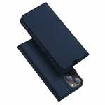 slomart dux ducis skin pro holster flip cover za iphone 14 plus modra