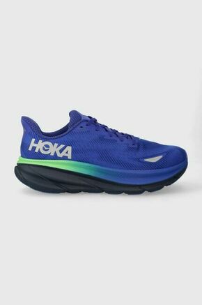 Tekaški čevlji Hoka Clifton 9 GTX - modra. Tekaški čevlji iz kolekcije Hoka. Model zagotavlja blaženje stopala med aktivnostjo.