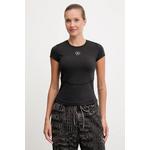 adidas by Stella McCartney Kratka majica za vadbo TruePurpose črna JW4563