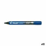 NEW Trajni marker Pilot SCA-100 Modra (12 kosov)