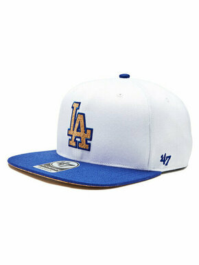 47 Brand Kapa s šiltom MLB Los Angeles Dodgers Corkscrew 47 CAPTAIN B-CORKS12WBP-WH Bela